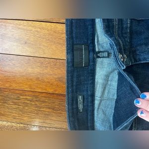 White House Black Market Skinny Flare Jeans